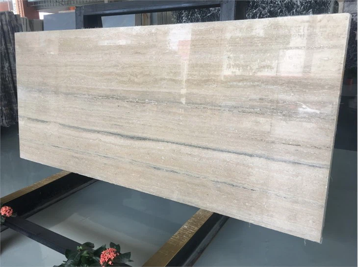 Silver Travertine Slabs
